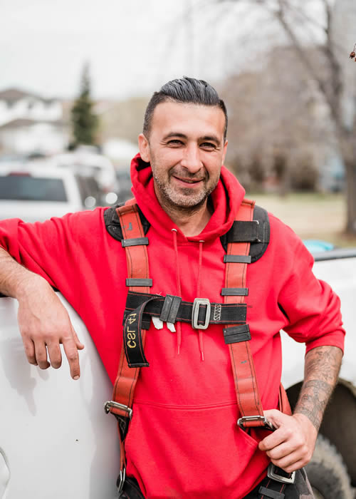 Profile photo of our roofing foreman, Nizar