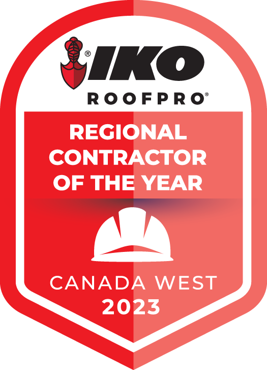 2023 IKO ROOFPRO Contractor Award Badge